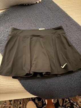 Nike Black Dri-FIT Active Top with White Swoosh